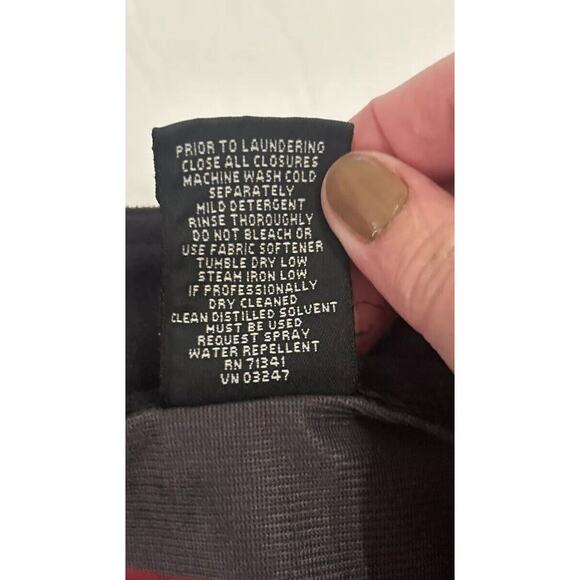 L.L. Bean Red Women’s X-Large Windstopper Fall Rain Soft shell Jacket Full Zip - Picture 14 of 15